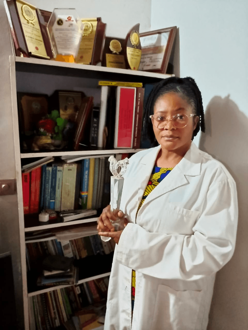 Henrietta Okechukwu, microbiologist, community leader, and dedicated mother